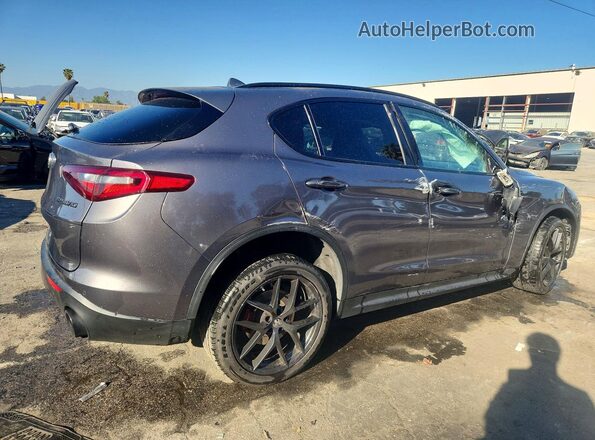 ZASPAJAN2L7C74055 2020 ALFA ROMEO STELVIO Серый Задняя правая четверть