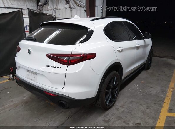 ZASPAJAN3K7C70823 2019 ALFA ROMEO STELVIO White უკანა მარჯვენა