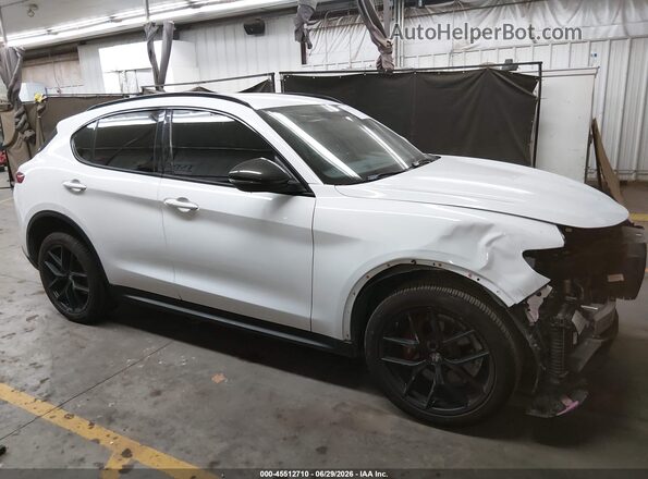 ZASPAJAN3K7C70823 2019 ALFA ROMEO STELVIO White სალონის 360-გრადუსიანი ხედი