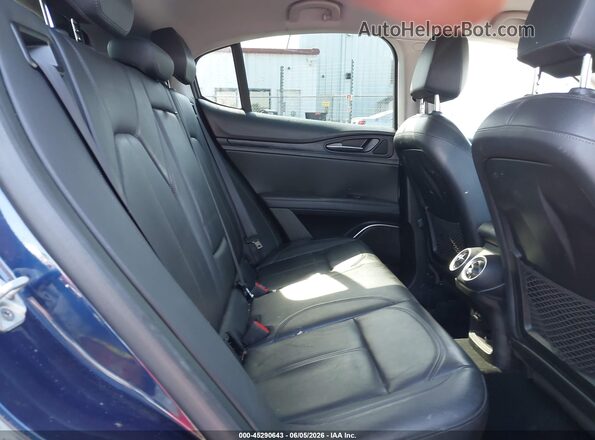 ZASPAJAN4K7C36227 2019 ALFA ROMEO STELVIO Blue VIN კოდის სტიკერის ხედი