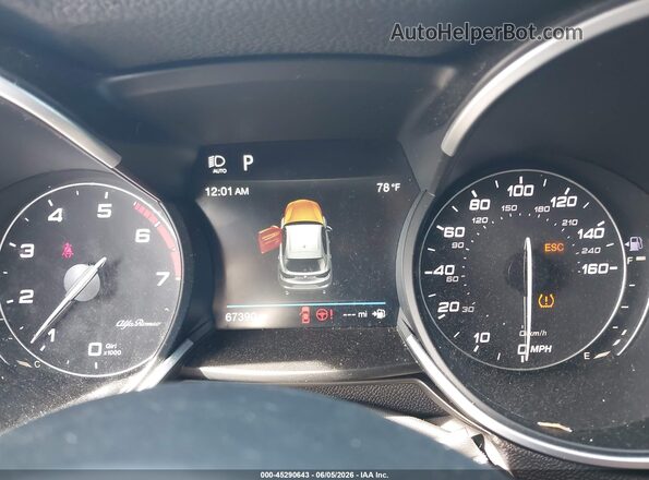 ZASPAJAN4K7C36227 2019 ALFA ROMEO STELVIO Blue უკანა სავარძლების ხედი