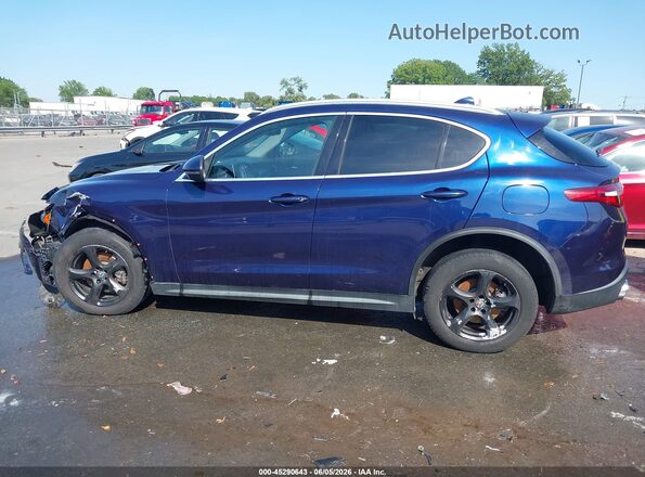 ZASPAJAN4K7C36227 2019 ALFA ROMEO STELVIO Blue სალონის 360-გრადუსიანი ხედი