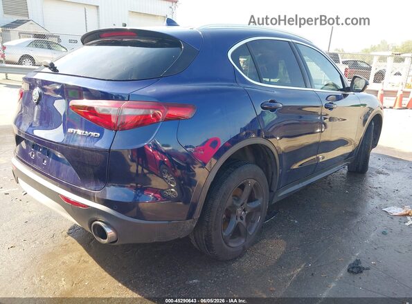 ZASPAJAN4K7C36227 2019 ALFA ROMEO STELVIO Blue უკანა მარჯვენა