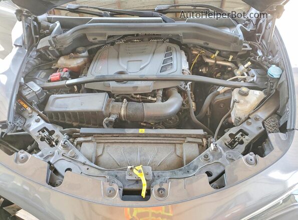 ZASPAJAN4L7C88135 2020 ALFA ROMEO STELVIO Gray Widok komory silnika