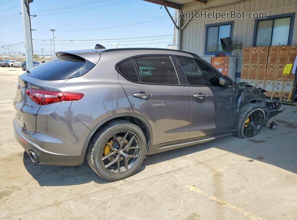 ZASPAJAN4L7C88135 2020 ALFA ROMEO STELVIO Gray Tył prawy