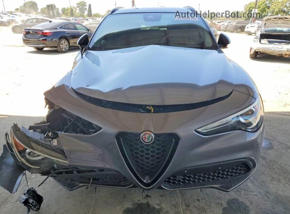 ZASPAJAN4L7C88135 2020 ALFA ROMEO STELVIO Gray Widok z przodu