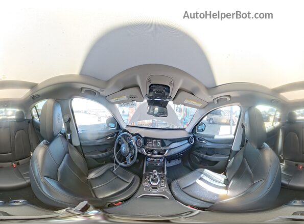 ZASPAJAN4L7C88135 2020 ALFA ROMEO STELVIO Gray Widok wnętrza 360 stopni