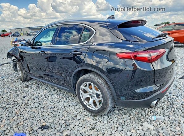 ZASPAJAN4L7C90922 2020 ALFA ROMEO STELVIO Black Trasero izquierdo
