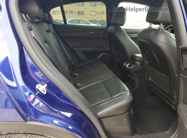 ZASPAJAN4P7D50509 2023 ALFA ROMEO STELVIO Blue Vista de los asientos traseros