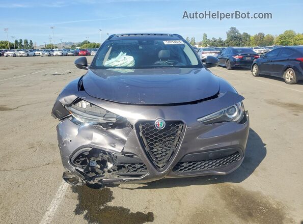 ZASPAJAN5L7C93926 2020 ALFA ROMEO STELVIO Gray Vista frontal