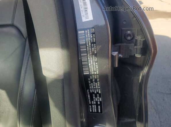 ZASPAJAN5L7C93926 2020 ALFA ROMEO STELVIO Gray Vista del compartimento del motor