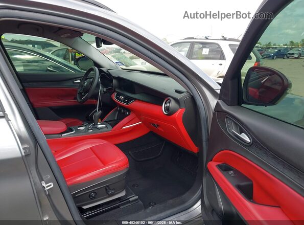 ZASPAJANXL7C86213 2020 ALFA ROMEO STELVIO Gray Vista interior delantera