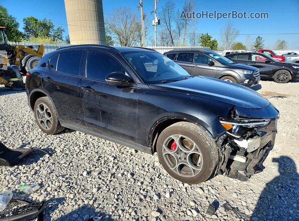ZASPAKAN0K7C29653 2019 ALFA ROMEO STELVIO Black 