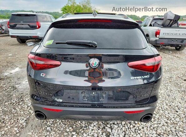 ZASPAKAN2P7D49851 2023 ALFA ROMEO STELVIO Black Widok z tyłu