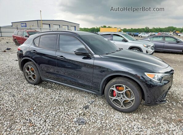 ZASPAKAN2P7D49851 2023 ALFA ROMEO STELVIO Black Przód prawy