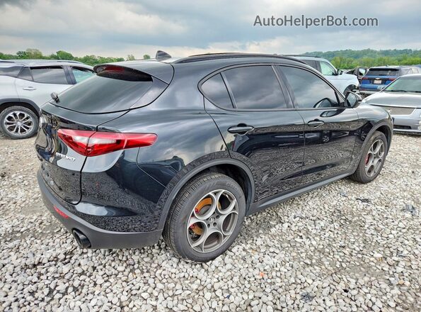 ZASPAKAN2P7D49851 2023 ALFA ROMEO STELVIO Black Tył prawy