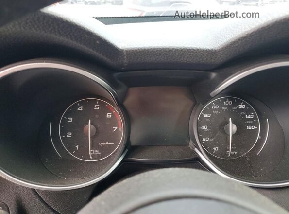 ZASPAKAN5K7C32788 2019 ALFA ROMEO STELVIO Коричневый Вид щитка приборов