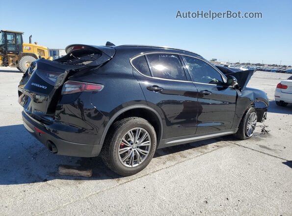 ZASPAKAN5R7D77436 2024 ALFA ROMEO STELVIO Black Հետևի աջ