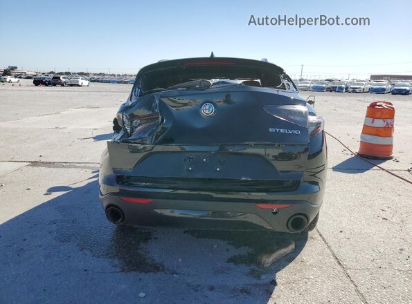 ZASPAKAN5R7D77436 2024 ALFA ROMEO STELVIO Black Հետևի տեսք