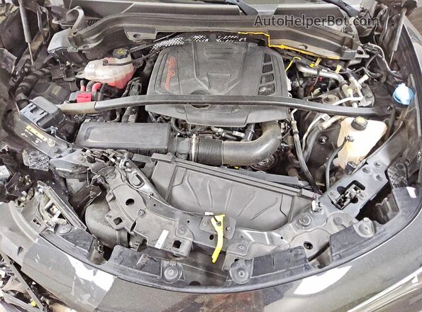 ZASPAKAN6K7C34212 2019 ALFA ROMEO STELVIO Black Widok komory silnika