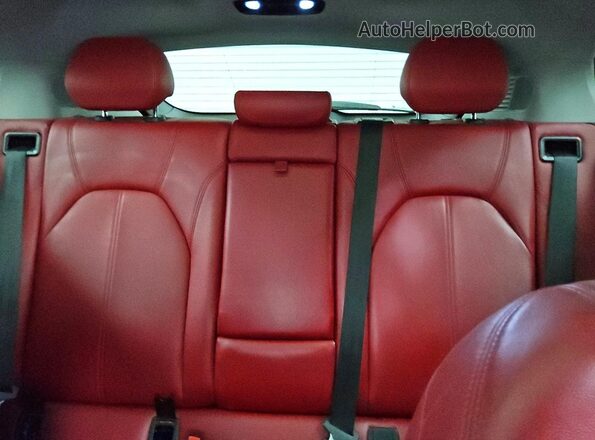 ZASPAKAN6K7C34212 2019 ALFA ROMEO STELVIO Black Widok tylnych siedzeń