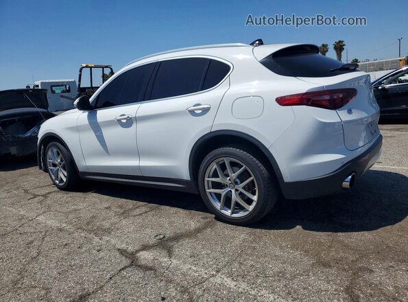 ZASPAKAN7K7C49124 2019 ALFA ROMEO STELVIO White უკანა მარცხენა