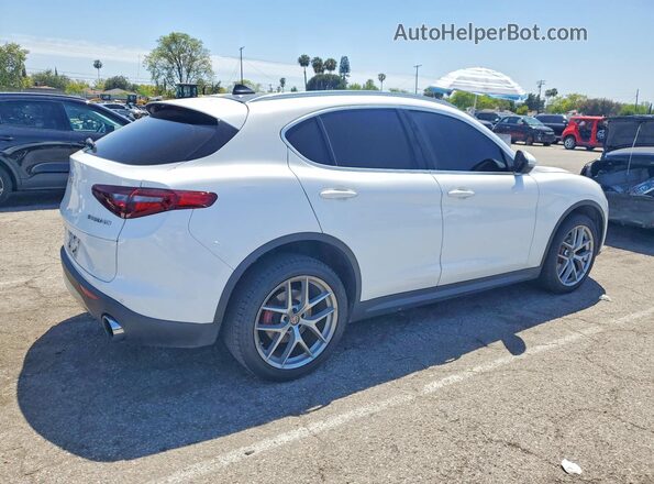 ZASPAKAN7K7C49124 2019 ALFA ROMEO STELVIO White უკანა მარჯვენა