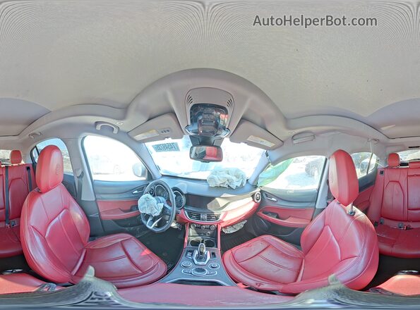ZASPAKAN7L7C90712 2020 ALFA ROMEO STELVIO Серебряный Панорамный вид салона 360°