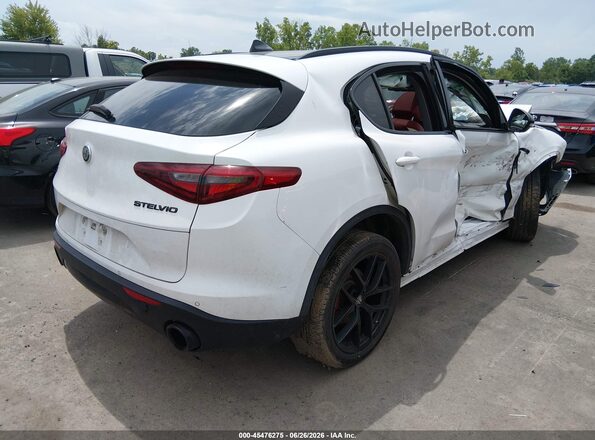 ZASPAKAN8K7C69138 2019 ALFA ROMEO STELVIO White უკანა მარჯვენა