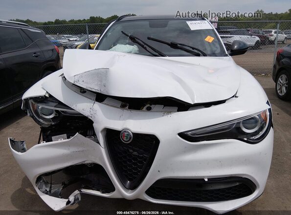 ZASPAKAN8K7C69138 2019 ALFA ROMEO STELVIO White ხელსაწყოთა პანელის ხედი