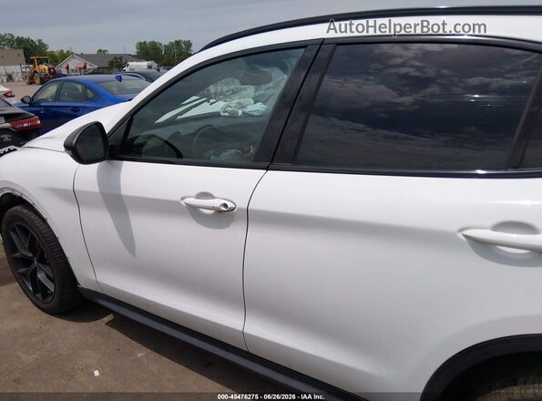 ZASPAKAN8K7C69138 2019 ALFA ROMEO STELVIO White სალონის 360-გრადუსიანი ხედი