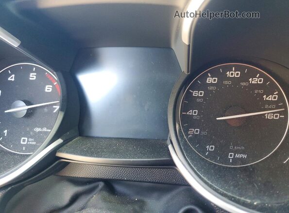 ZASPAKAN9N7D30629 2022 ALFA ROMEO STELVIO Black Սարքավորումների վահանակի տեսք