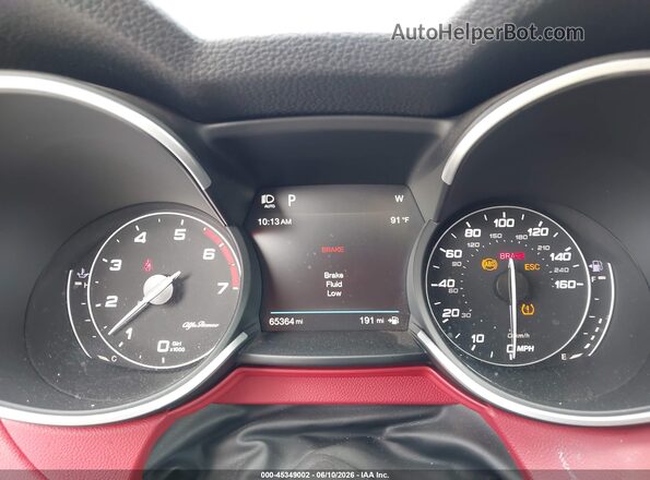 ZASPAKANXK7C71960 2019 ALFA ROMEO STELVIO Gray Հետևի նստատեղերի տեսք