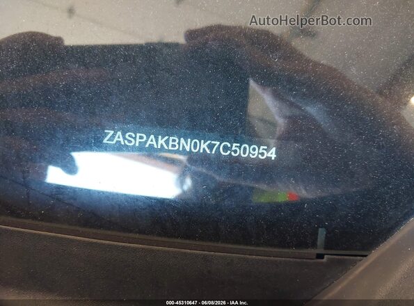 ZASPAKBN0K7C50954 2019 ALFA ROMEO STELVIO Blue Widok komory silnika