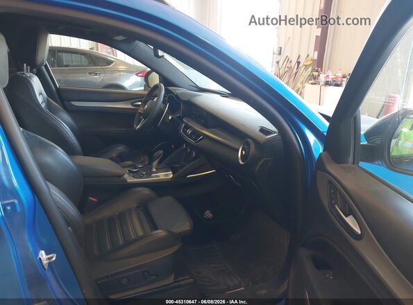 ZASPAKBN0K7C50954 2019 ALFA ROMEO STELVIO Blue Widok wnętrza z przodu