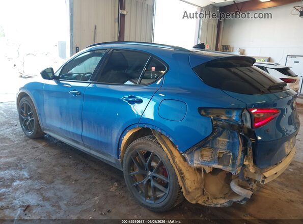 ZASPAKBN0K7C50954 2019 ALFA ROMEO STELVIO Blue Tył lewy