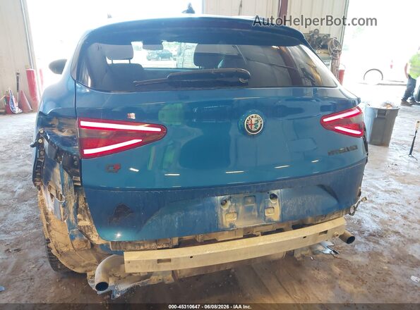 ZASPAKBN0K7C50954 2019 ALFA ROMEO STELVIO Blue Widok z przodu