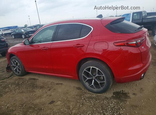 ZASPAKBN0L7C84068 2020 ALFA ROMEO STELVIO Red უკანა მარცხენა