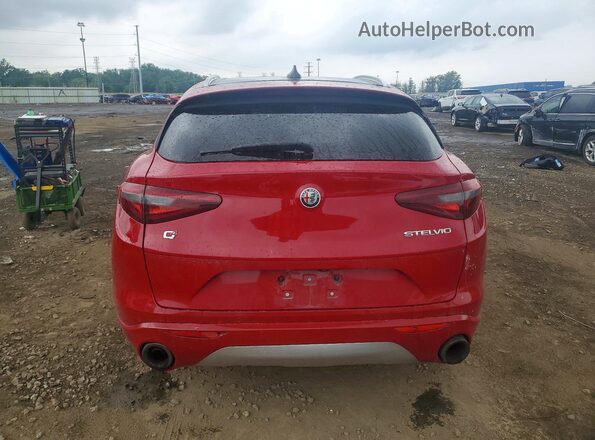 ZASPAKBN0L7C84068 2020 ALFA ROMEO STELVIO Red უკანა ხედი