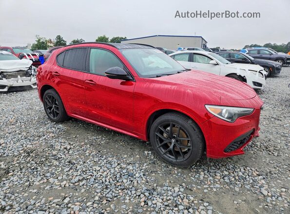 ZASPAKBN0M7D12159 2021 ALFA ROMEO STELVIO Red Delantero derecho