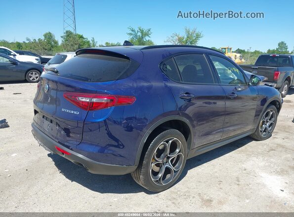 ZASPAKBN2K7C52821 2019 ALFA ROMEO STELVIO Blue უკანა მარჯვენა