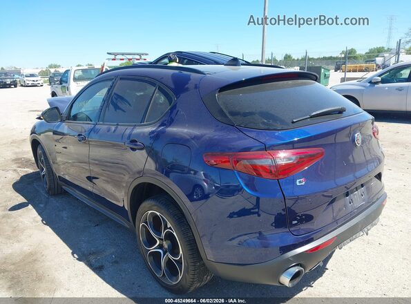 ZASPAKBN2K7C52821 2019 ALFA ROMEO STELVIO Blue უკანა მარცხენა