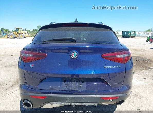 ZASPAKBN2K7C52821 2019 ALFA ROMEO STELVIO Blue 