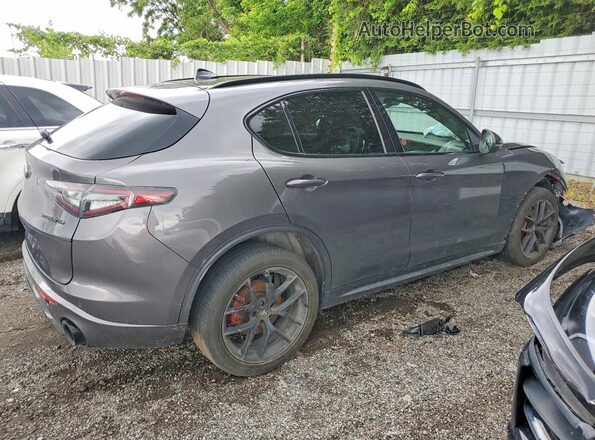 ZASPAKBN2M7D20909 2021 ALFA ROMEO STELVIO Gray Tył prawy