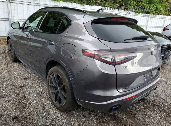 ZASPAKBN2M7D20909 2021 ALFA ROMEO STELVIO Gray Tył lewy