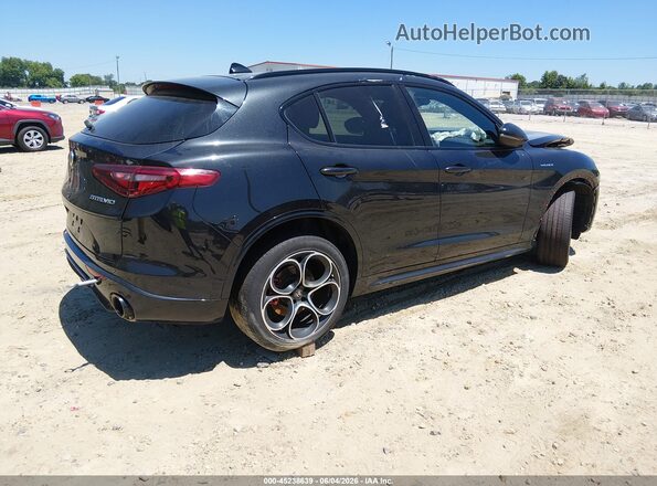ZASPAKBN2N7D24511 2022 ALFA ROMEO STELVIO Black Trasero derecho