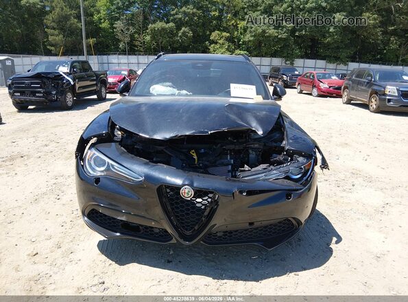 ZASPAKBN2N7D24511 2022 ALFA ROMEO STELVIO Black Vista interior trasera