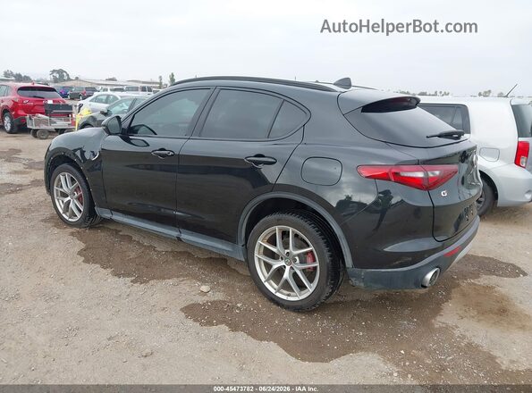 ZASPAKBN3K7C71569 2019 ALFA ROMEO STELVIO Black Trasero izquierdo