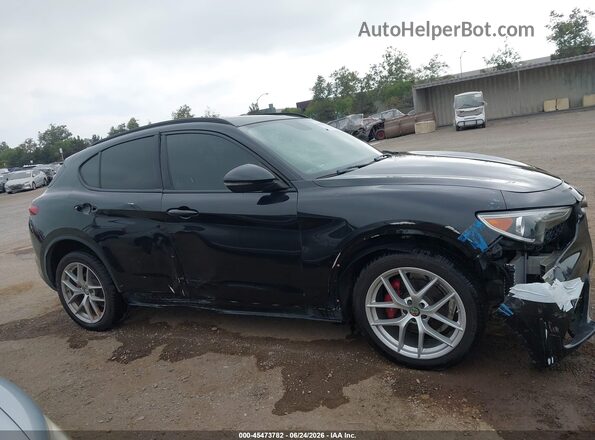 ZASPAKBN3K7C71569 2019 ALFA ROMEO STELVIO Black Vista interior trasera