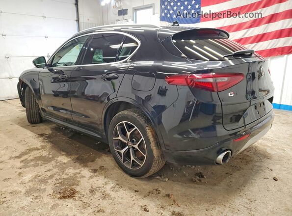 ZASPAKBN3M7C99973 2021 ALFA ROMEO STELVIO Black უკანა მარცხენა